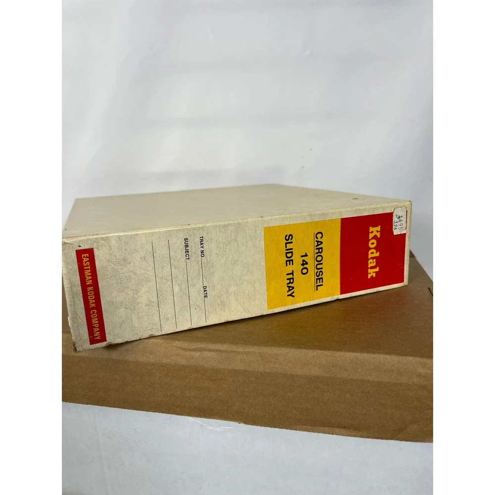 Kodak Carousel 140 Slide Tray for 35mm Projector with Original Box Vintage